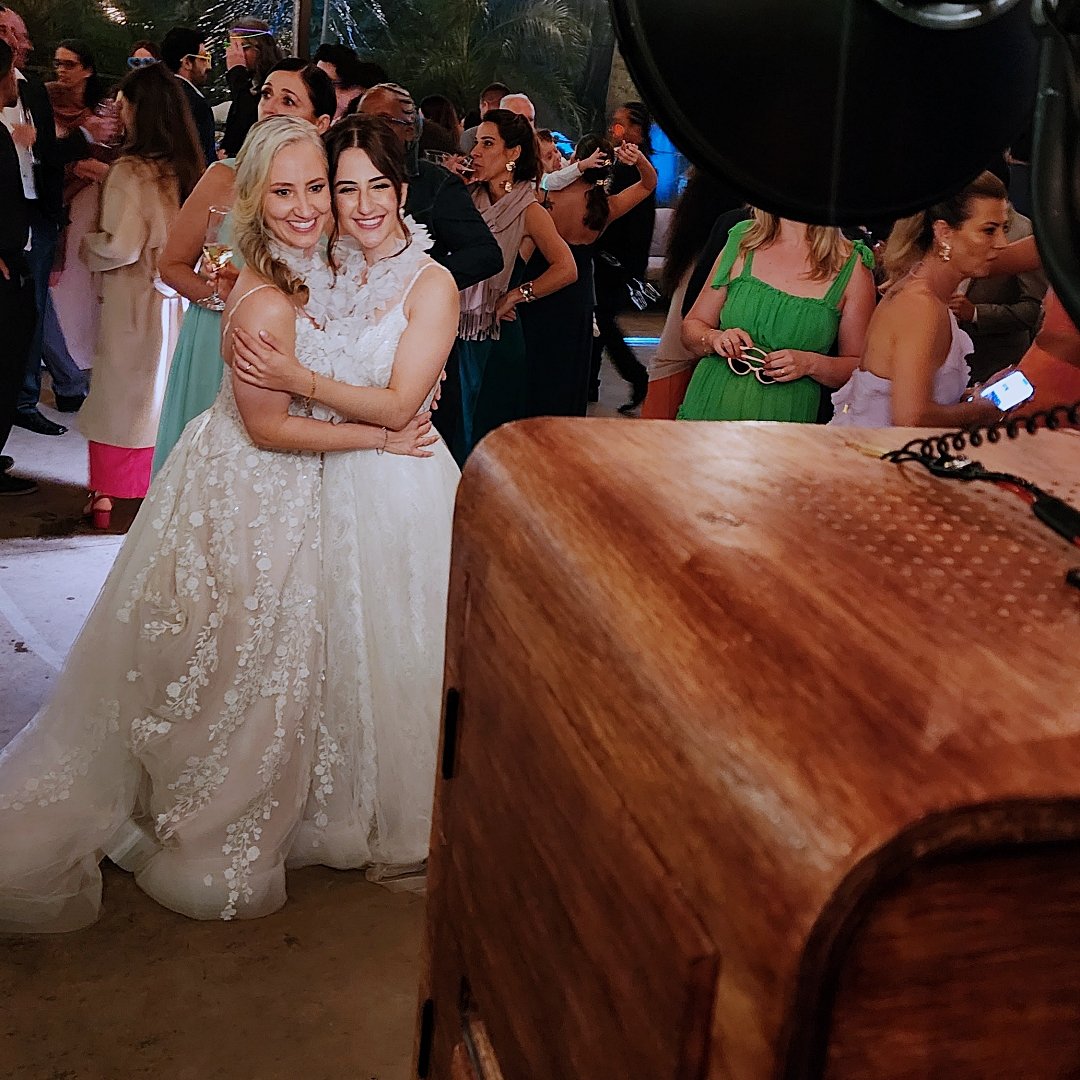 Foto lembrança com Totem Retrô em batizado em Boituva